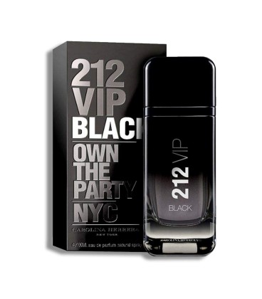 Carolina Herrera 212 Vip Black EDP 100 ml Erkek Parfüm